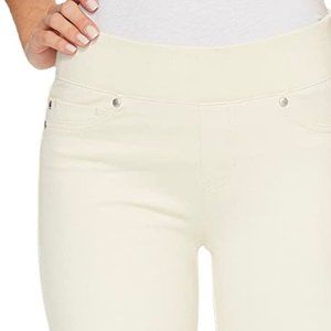 Liverpool Jeans Company Women's 8/29 Jeans Whisper White Stretch Comfy!